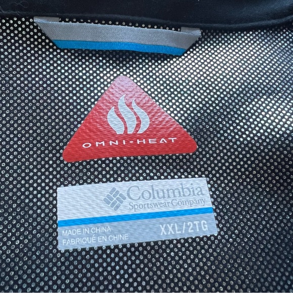 Columbia Men's Atlas Mountain Omni-Heat Fleece Jacket Full Zip Black size XXL - Picture 3 of 12